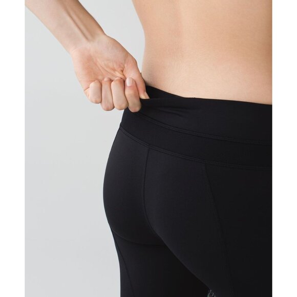Lululemon Black Inspire Tight II *Full-On Luxtreme Leggings Size 8 41502 - Picture 6 of 14